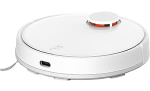 Aspirapolvere Robot Xiaomi Mi Robot Vacuum-Mop P bianco orizzontale su sfondo bianco